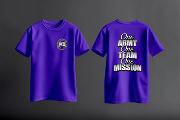 PCU Fan-Shirt, purple